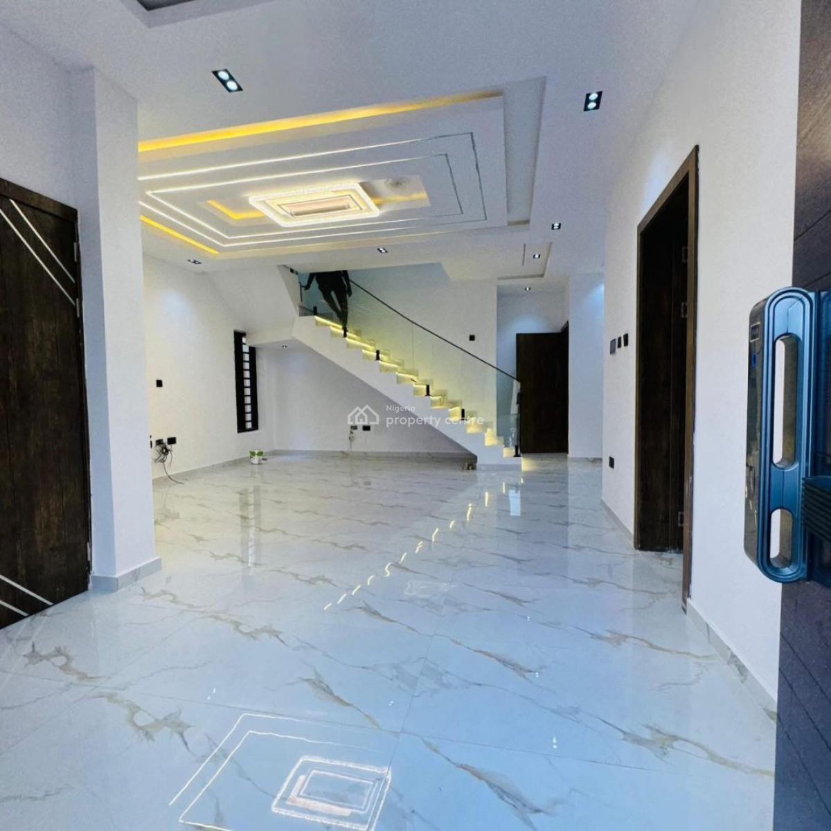 Brand New 4 Bedroom Fully Detached Home + Maids Room, Off College Road, Ogba, Ikeja, Lagos, Detached Duplex for Sale