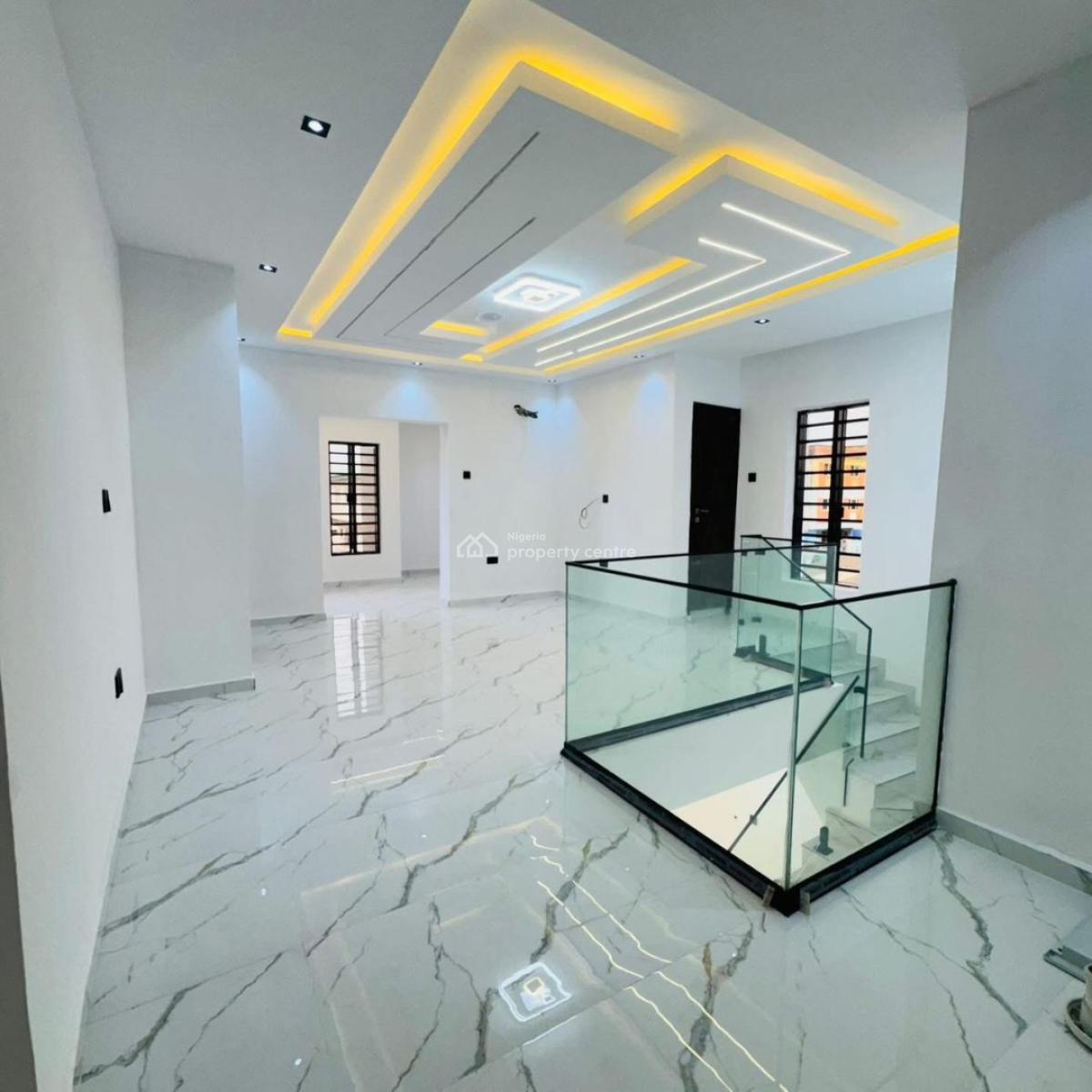 Brand New 4 Bedroom Fully Detached Home + Maids Room, Off College Road, Ogba, Ikeja, Lagos, Detached Duplex for Sale