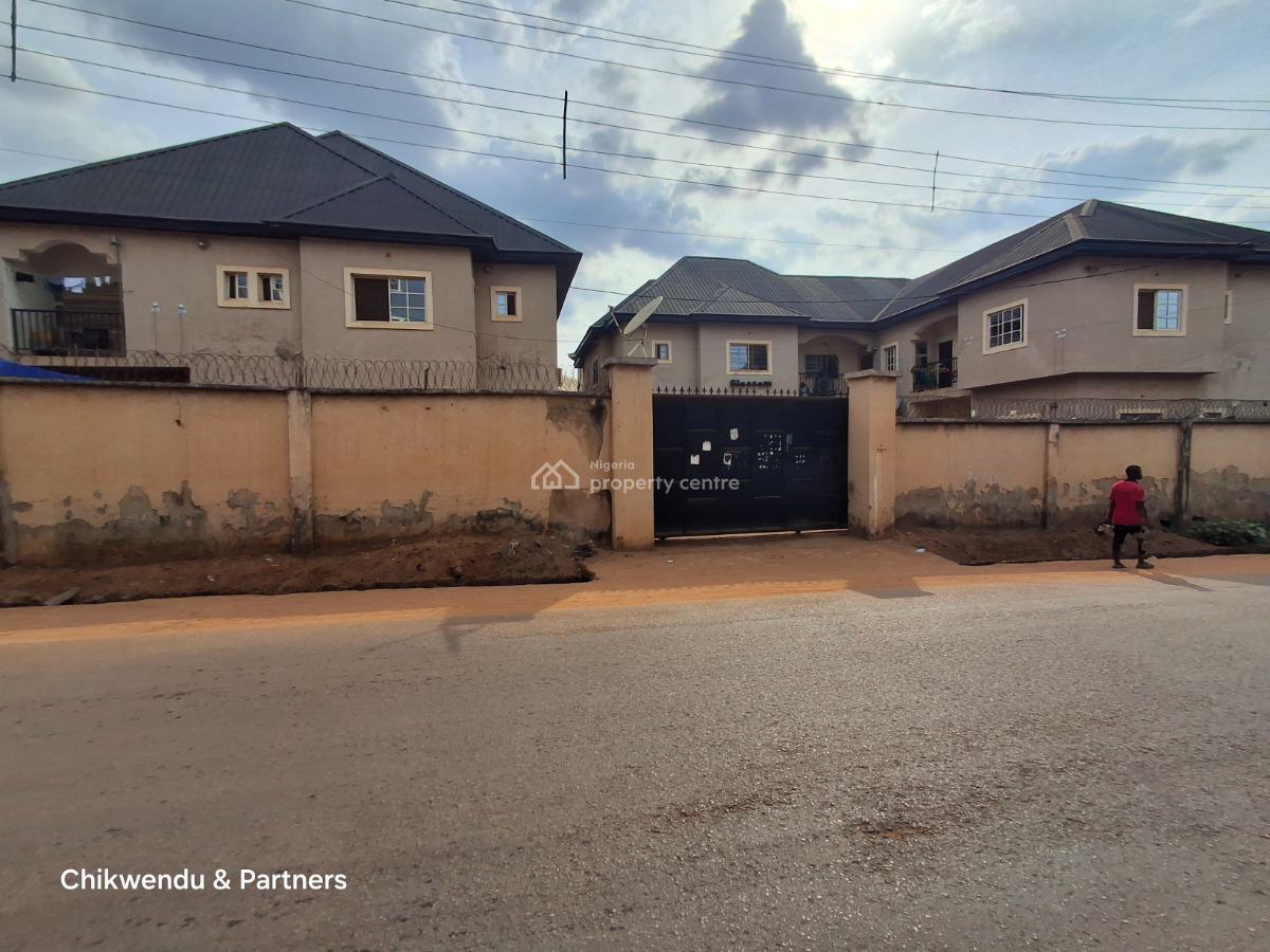 Block of 8 Flats on 1,232sqm of Land, Okpuno, Awka, Anambra, Flat / Apartment for Sale