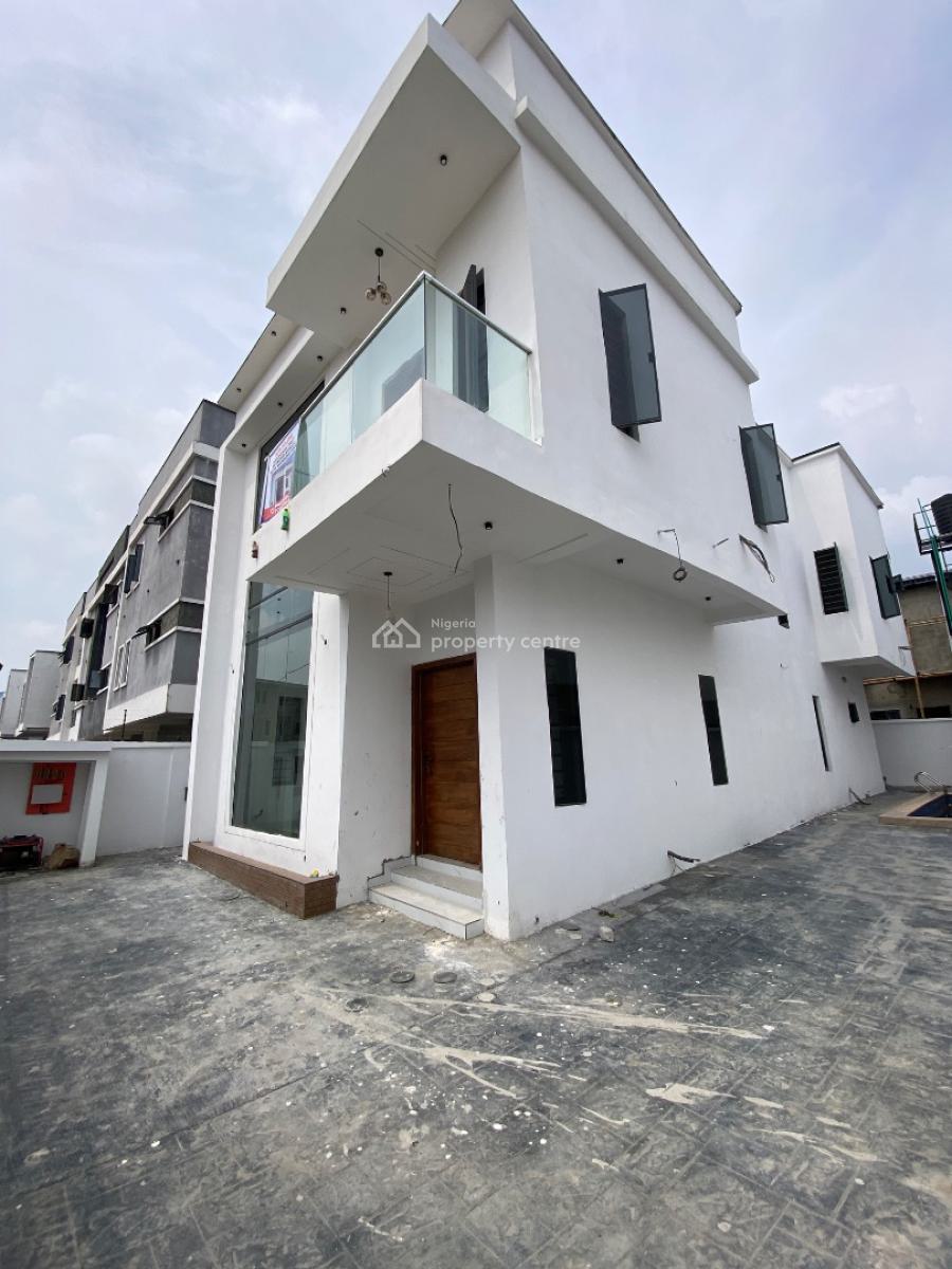 Newly Built 5bedoom Duplex Comes with Swimming Plus Bq, By Blenco Supermarket Before Shop Rite, Sangotedo, Ajah, Lagos, Detached Duplex for Sale