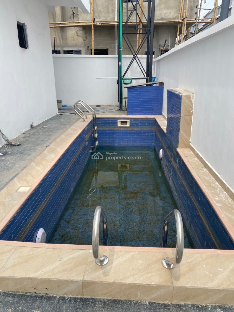 Newly Built 5bedoom Duplex Comes with Swimming Plus Bq, By Blenco Supermarket Before Shop Rite, Sangotedo, Ajah, Lagos, Detached Duplex for Sale