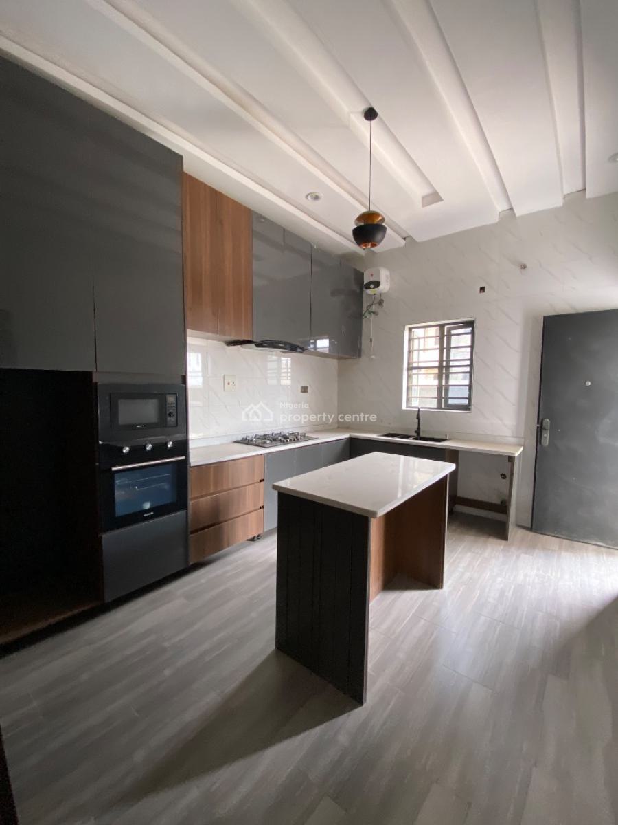 Newly Built 4bedroom Terrace Duplex, Gated Estate By Sky Mall Before Shop Rite, Sangotedo, Ajah, Lagos, Terraced Duplex for Sale