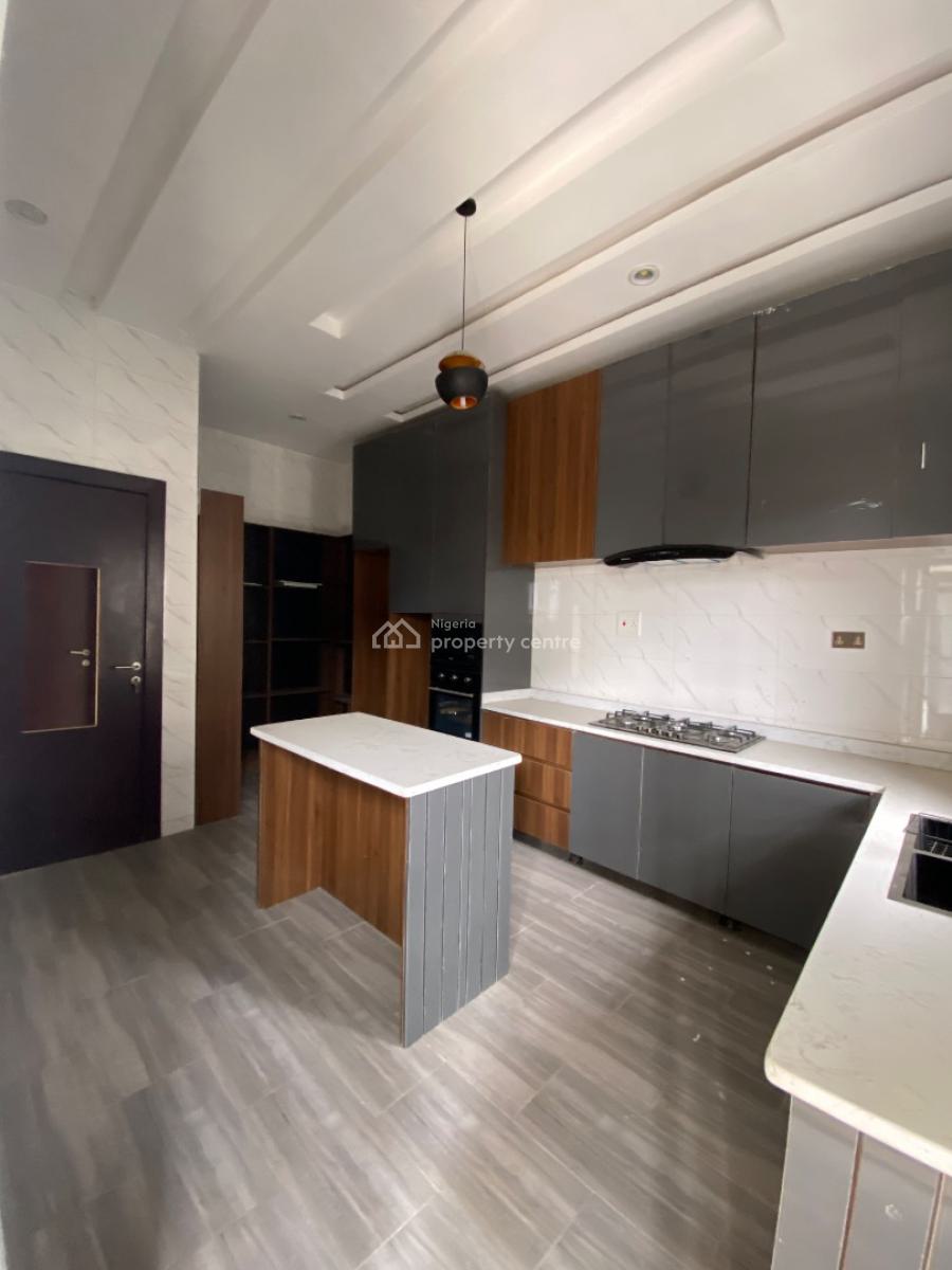 Newly Built 4bedroom Terrace Duplex, Gated Estate By Sky Mall Before Shop Rite, Sangotedo, Ajah, Lagos, Terraced Duplex for Sale