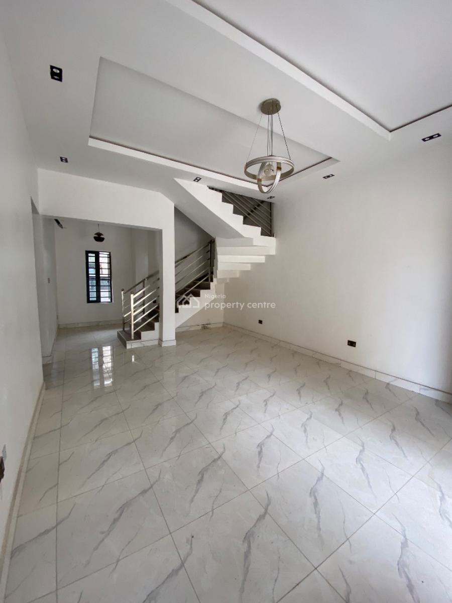 Newly Built 4bedroom Terrace Duplex, Gated Estate By Sky Mall Before Shop Rite, Sangotedo, Ajah, Lagos, Terraced Duplex for Sale