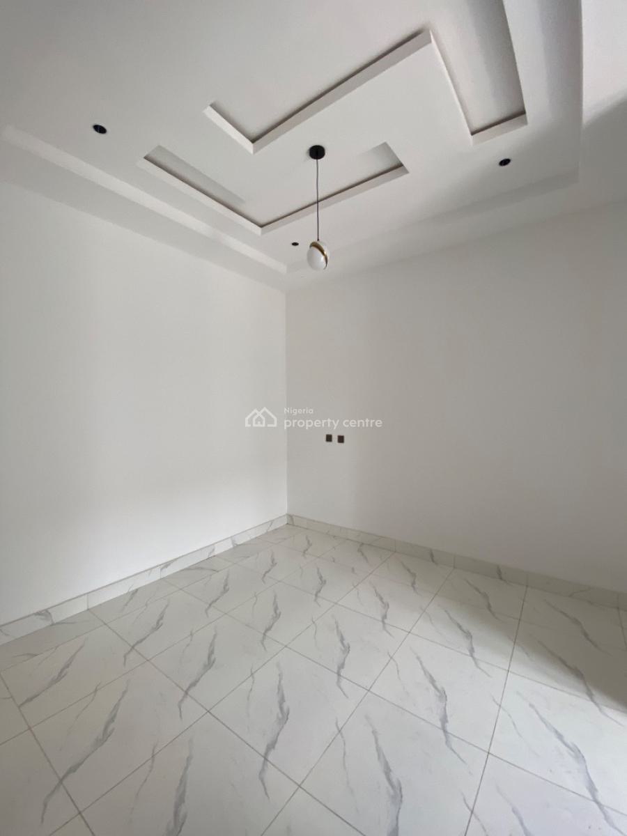 Newly Built 4bedroom Terrace Duplex, Gated Estate By Sky Mall Before Shop Rite, Sangotedo, Ajah, Lagos, Terraced Duplex for Sale