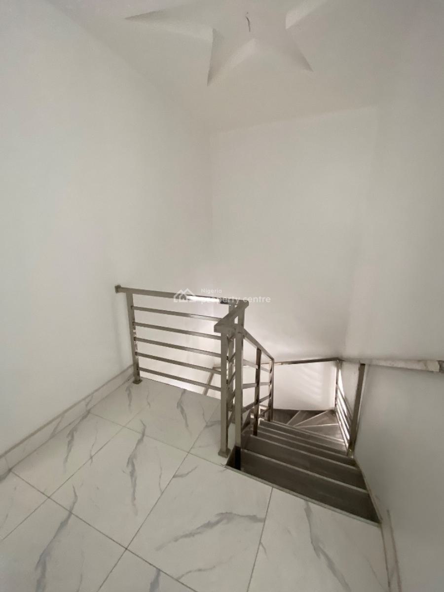 Newly Built 4bedroom Terrace Duplex, Gated Estate By Sky Mall Before Shop Rite, Sangotedo, Ajah, Lagos, Terraced Duplex for Sale