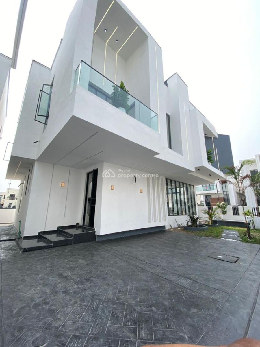 Luxury 5 Bedroom Fully Detached Duplex with , Garden and Bq, Chevron Lekki, Lekki, Lagos, Detached Duplex for Sale