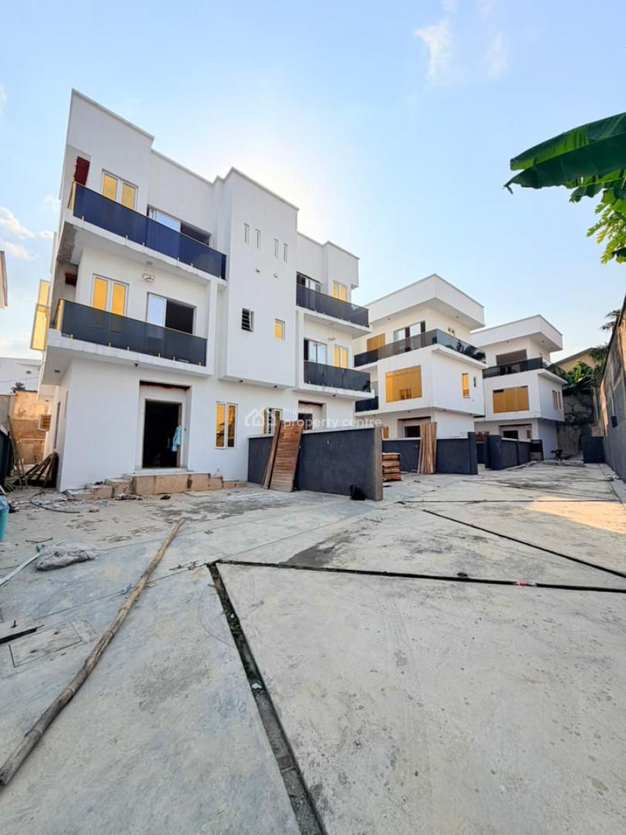 Exquisite 4bedroom Semi Detached Duplex with Bq in a Gated Estate, Luxury 4bed Semi Detached Duplex in a Secured Estate, Opebi, Ikeja, Lagos, Semi-detached Duplex for Sale