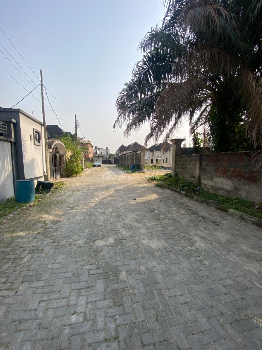 Clean 3bedroom Duplex Just Two Tenant in a  Compound, Gated Estate By Blenco Supermarket Before Shop Rte, Sangotedo, Ajah, Lagos, Terraced Duplex for Rent