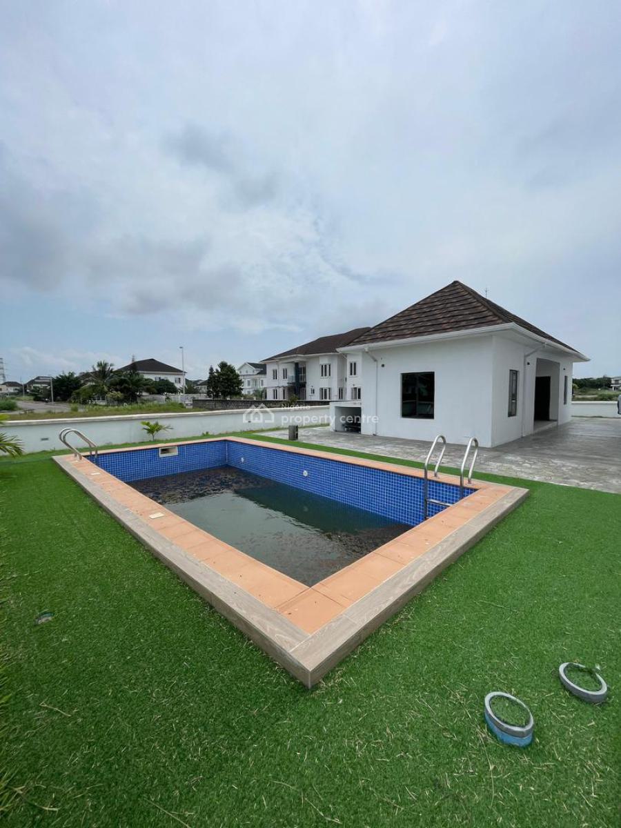 5 Bedroom Fully Detached Duplex with Cinema, Pool and a Spacious Bq, Royal Gardens Estate, Ajah, Lagos, Detached Duplex for Sale