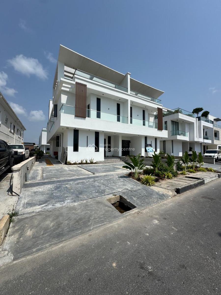 Luxury 5 Bedroom Semi Detached Duplex with a Bq,rooftop Terrace, Ikate, Ikate, Lekki, Lagos, Semi-detached Duplex for Sale