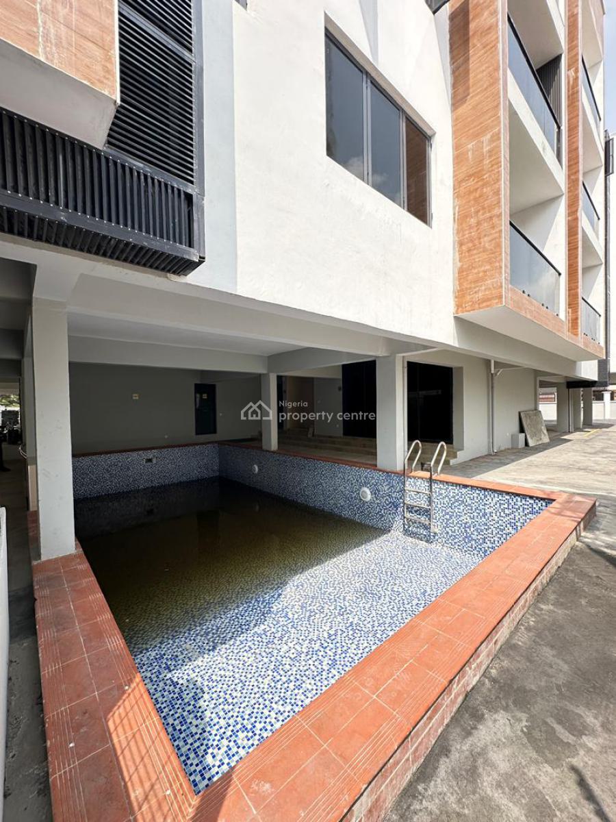 Uniquely-built 2 Bedroom Apartment with Bq, Elevator, Pool,  Ac, Lekki Phase 1, Lekki, Lagos, Flat / Apartment for Sale