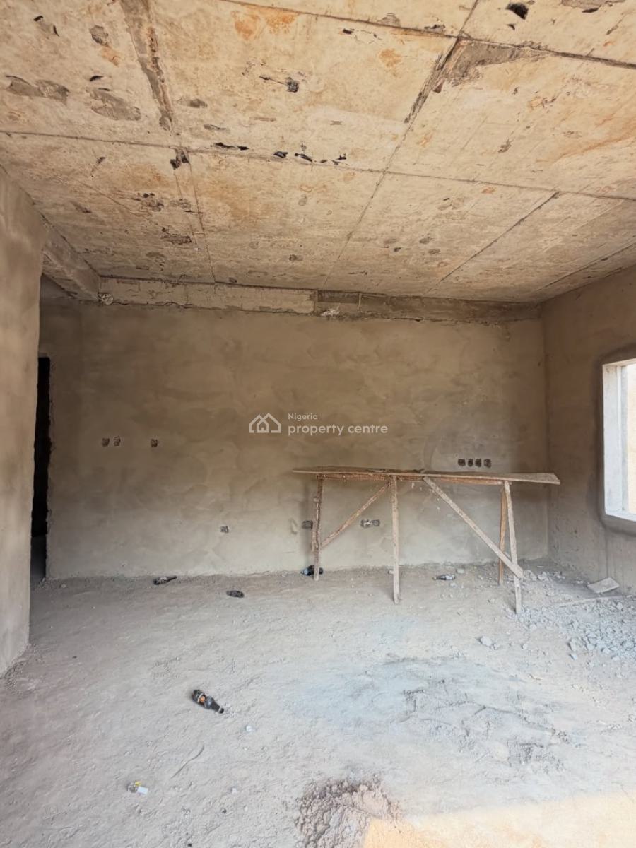 3 Beds + Bq  Elevator  Semi Finished, Gaduwa, Abuja, Block of Flats for Sale