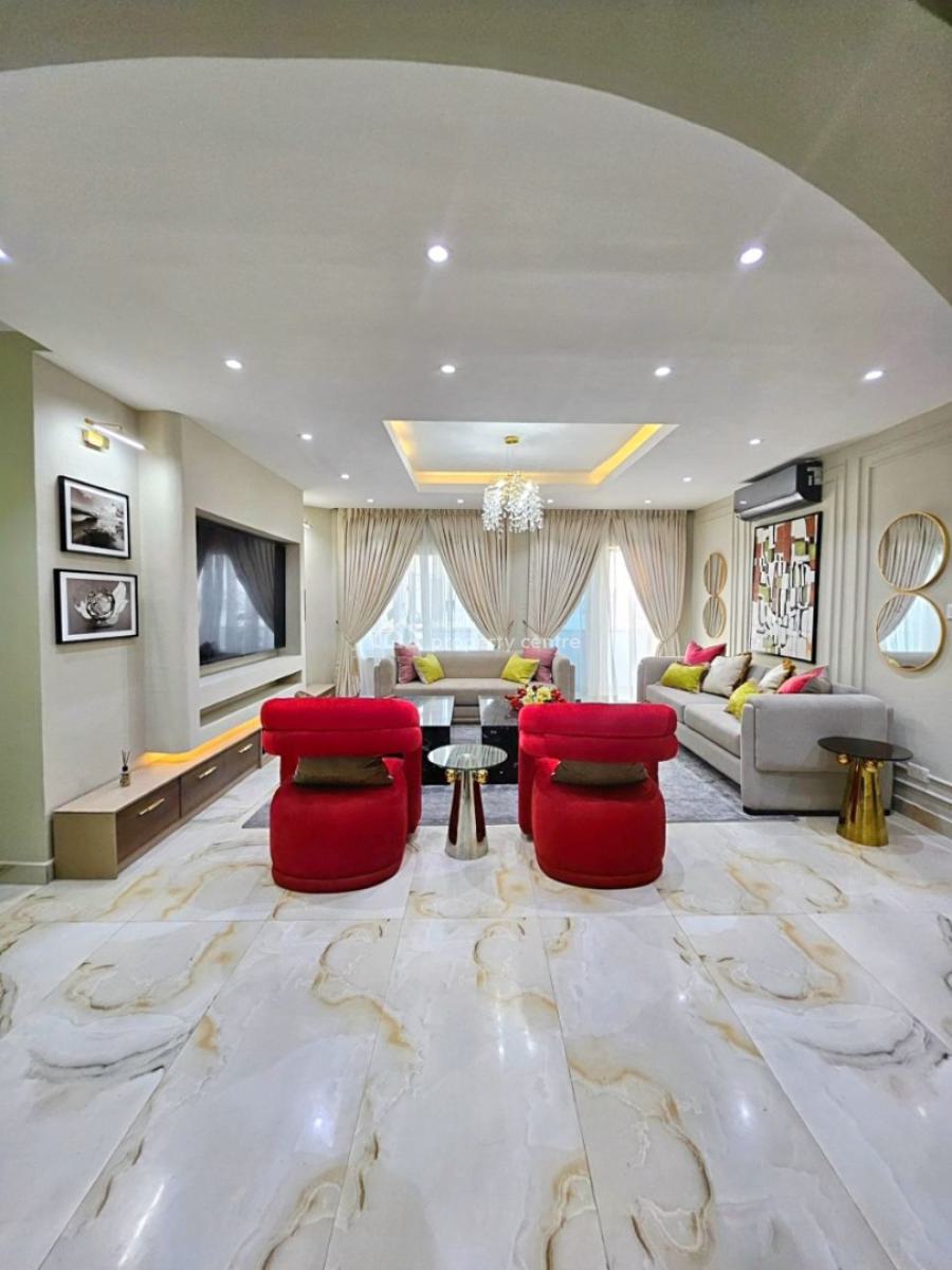 Fully Furnished 3 Bedroom Waterfront Apartment, Banana Island, Ikoyi, Lagos, Flat / Apartment for Rent