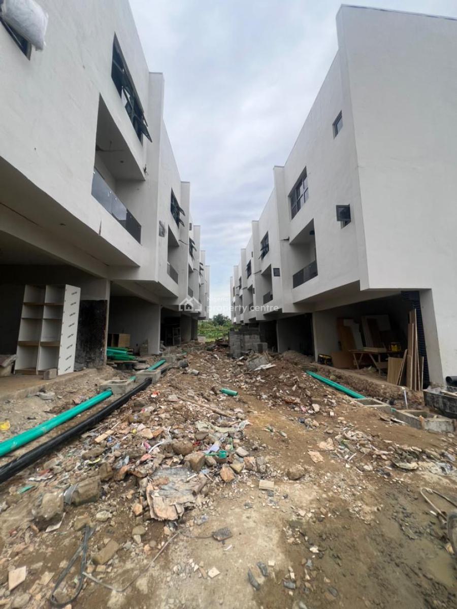 Fully Fitted 4 Bedrooms Terraced Duplex House + Bq, Surulere, Lagos, Terraced Duplex for Sale