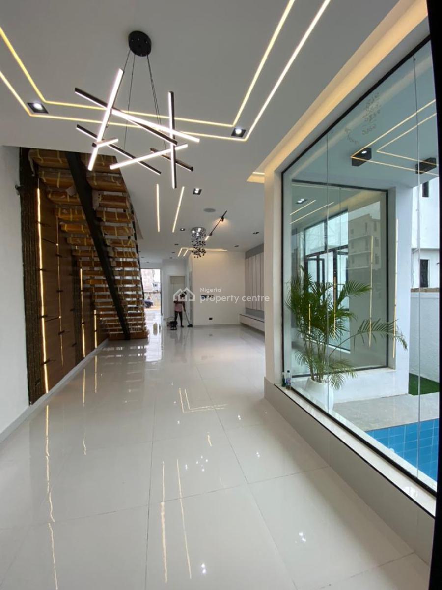 Contemporary 5bedroom Duplex with Pool and Bq, Ikota, Lekki, Lagos, Detached Duplex for Sale