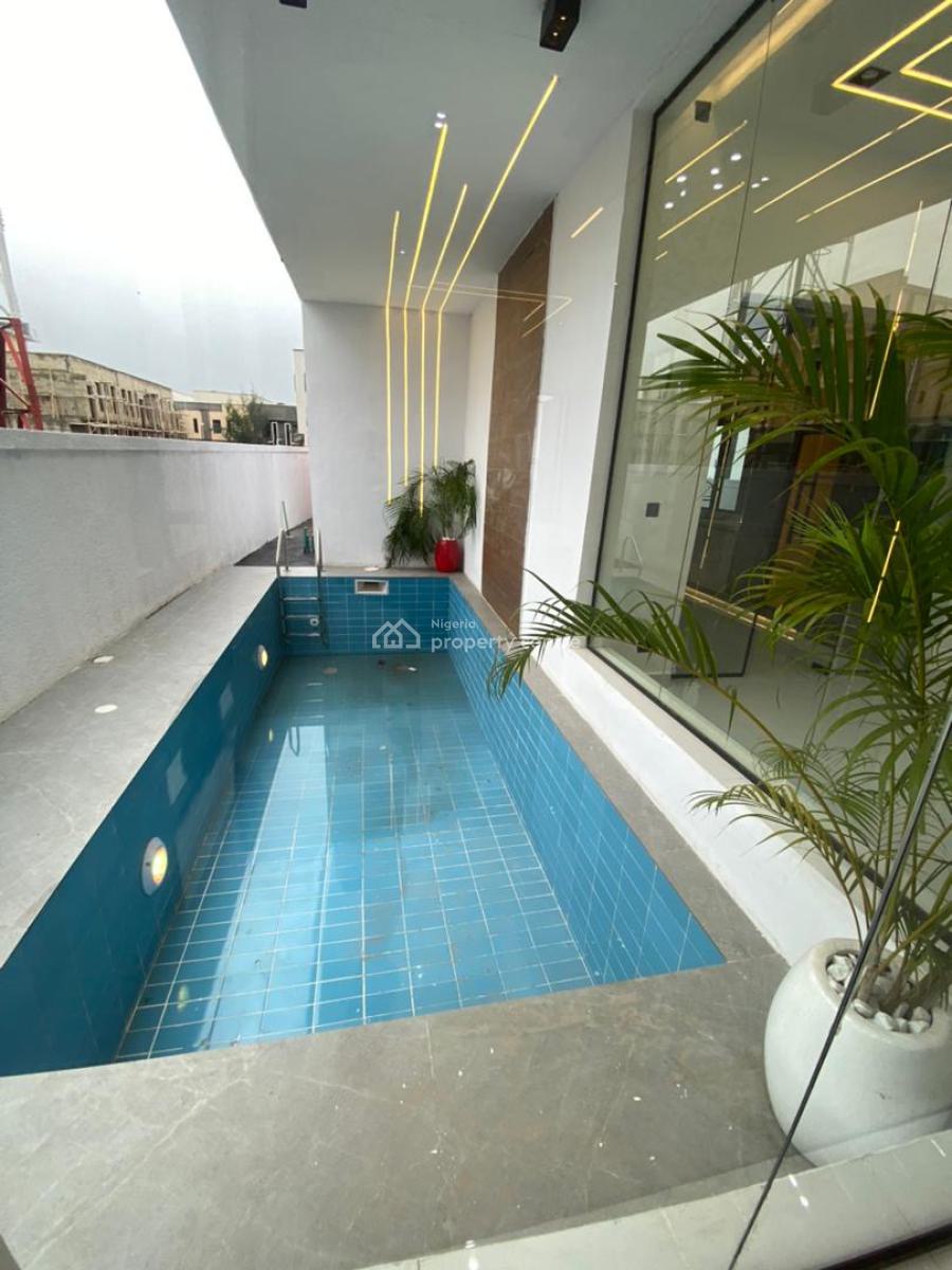 Contemporary 5bedroom Duplex with Pool and Bq, Ikota, Lekki, Lagos, Detached Duplex for Sale