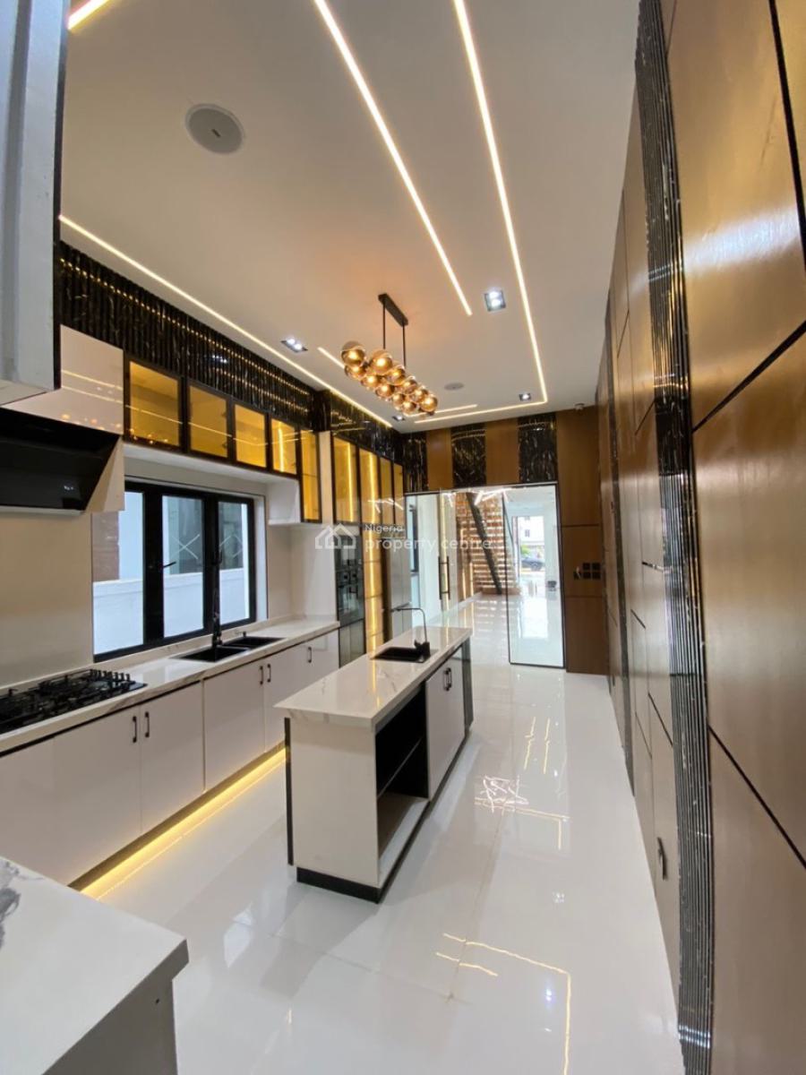 Contemporary 5bedroom Duplex with Pool and Bq, Ikota, Lekki, Lagos, Detached Duplex for Sale