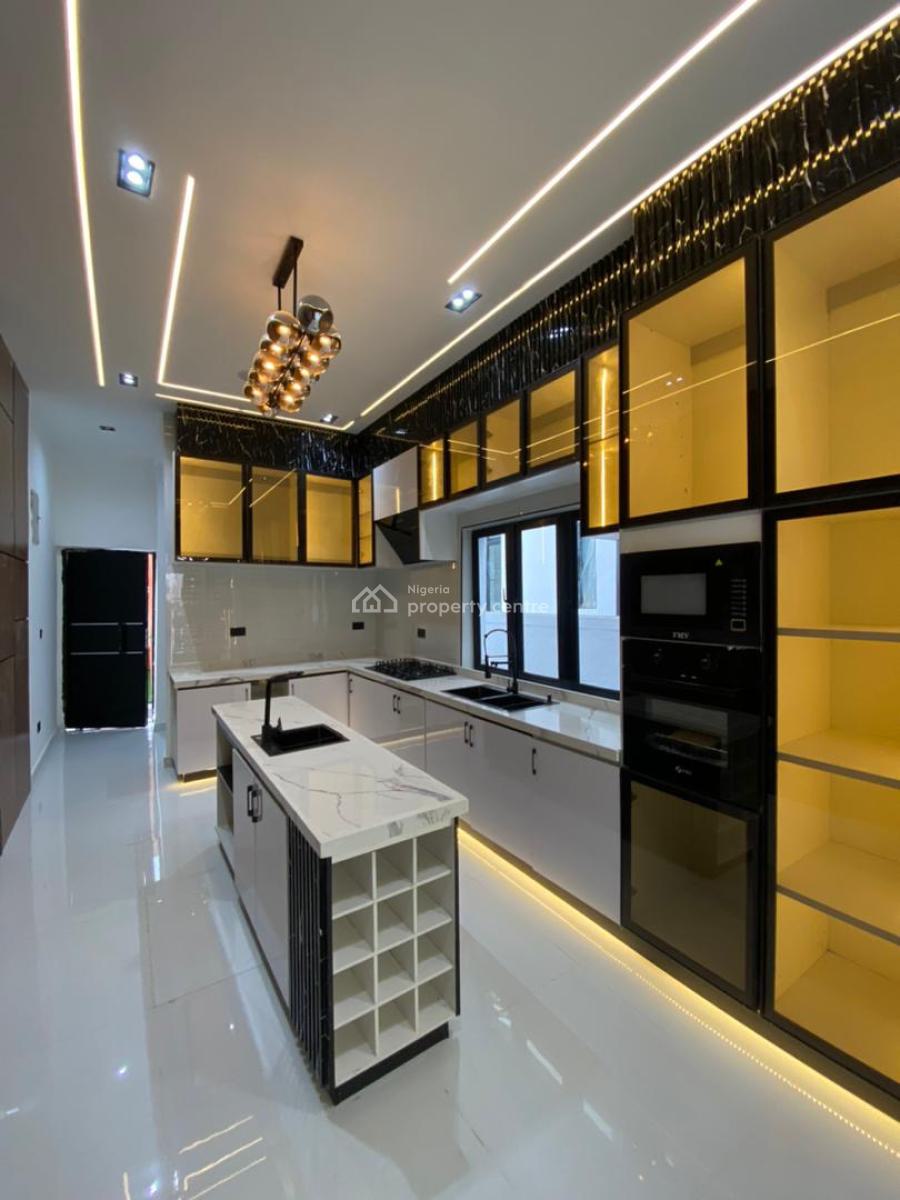 Contemporary 5bedroom Duplex with Pool and Bq, Ikota, Lekki, Lagos, Detached Duplex for Sale