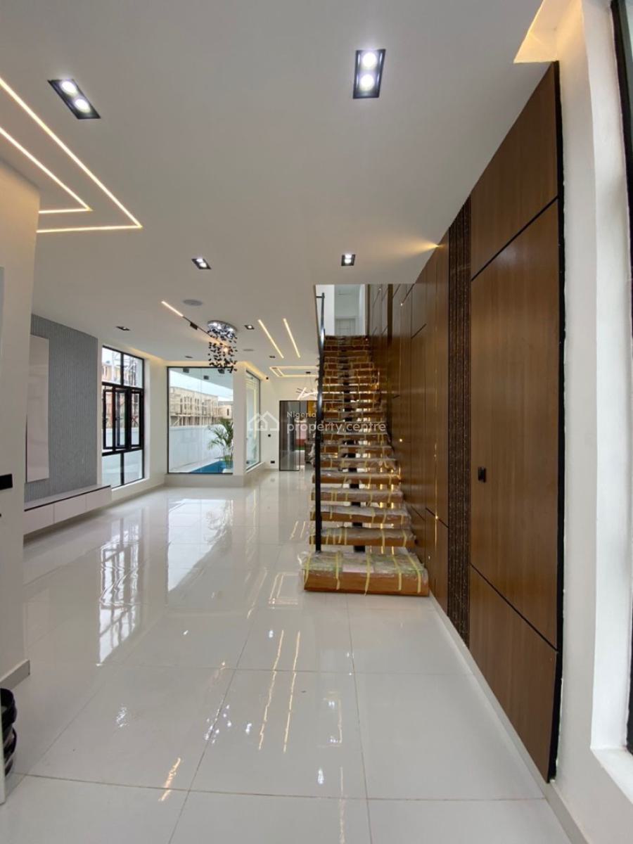 Contemporary 5bedroom Duplex with Pool and Bq, Ikota, Lekki, Lagos, Detached Duplex for Sale