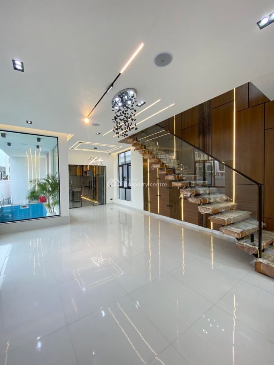 Contemporary 5bedroom Duplex with Pool and Bq, Ikota, Lekki, Lagos, Detached Duplex for Sale