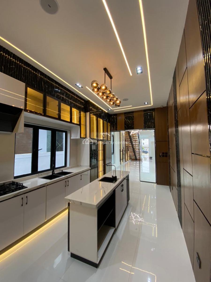Contemporary 5bedroom Duplex with Pool and Bq, Ikota, Lekki, Lagos, Detached Duplex for Sale