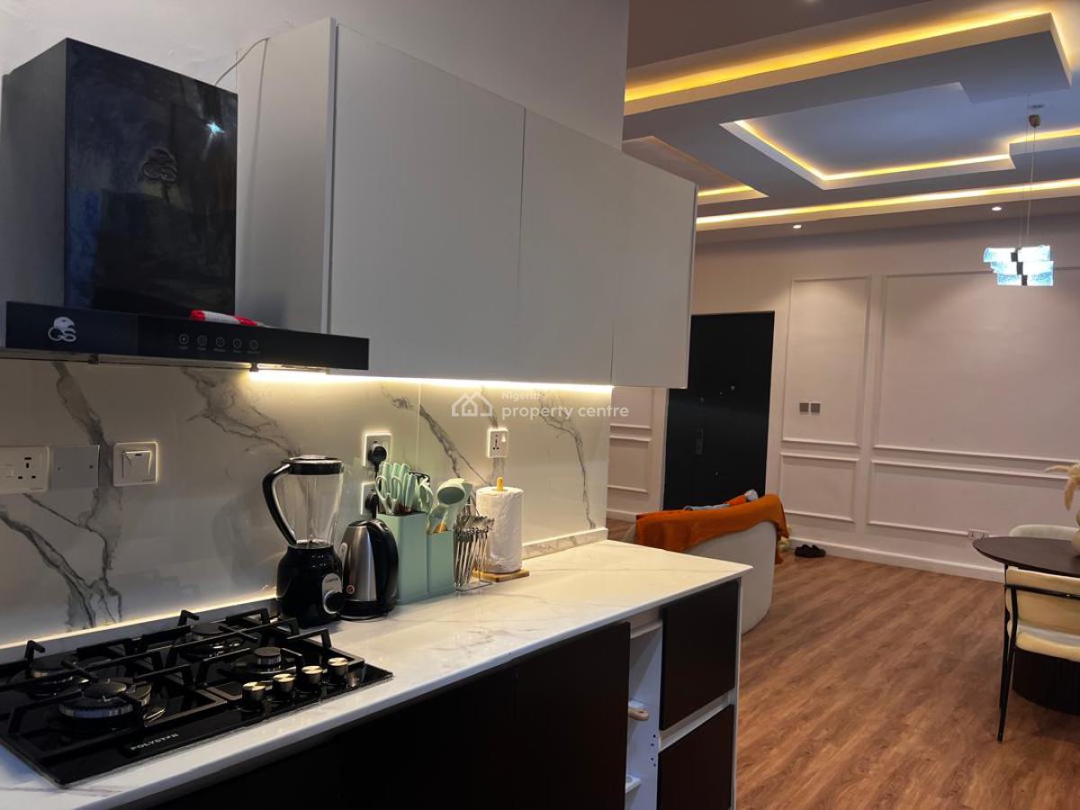 My Cute One Bedroom Apartment with a  *rooftop Pool ‍️  *gym, Wounder Park, Lekki Phase 1, Lekki, Lagos, Flat / Apartment Short Let