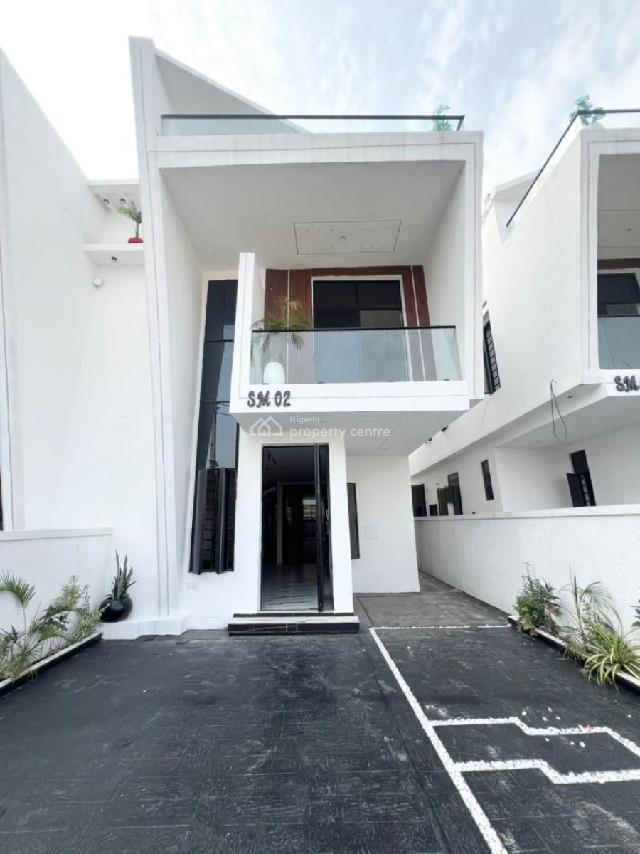 Exceptional 4bedroom with Bq, Ikota, Lekki, Lagos, Semi-detached Duplex for Sale