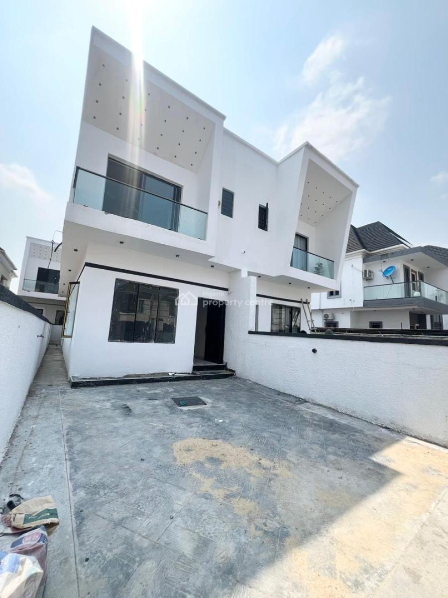 Unique 4bedroom Duplex with Bq, Chevron Lekki, Lekki, Lagos, Semi-detached Duplex for Sale