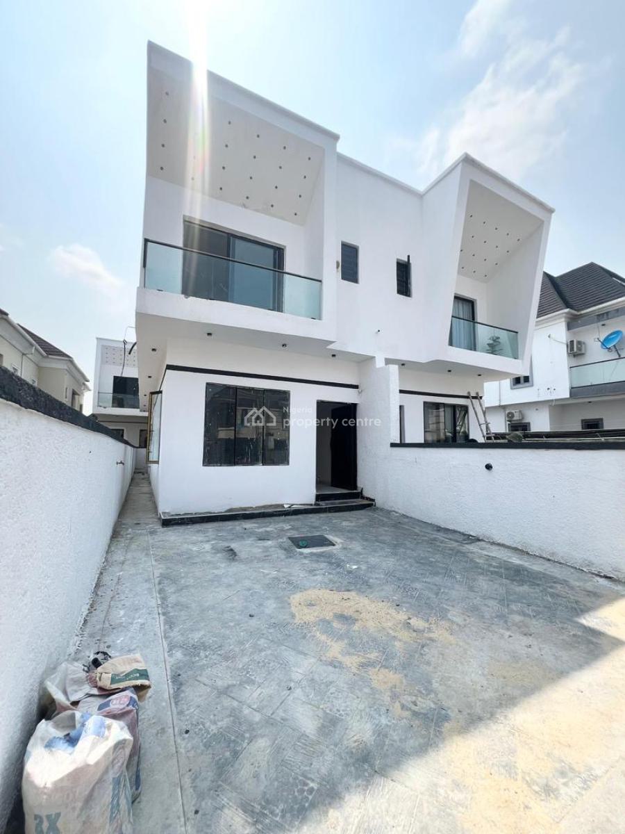 Unique 4bedroom Duplex with Bq, Chevron Lekki, Lekki, Lagos, Semi-detached Duplex for Sale