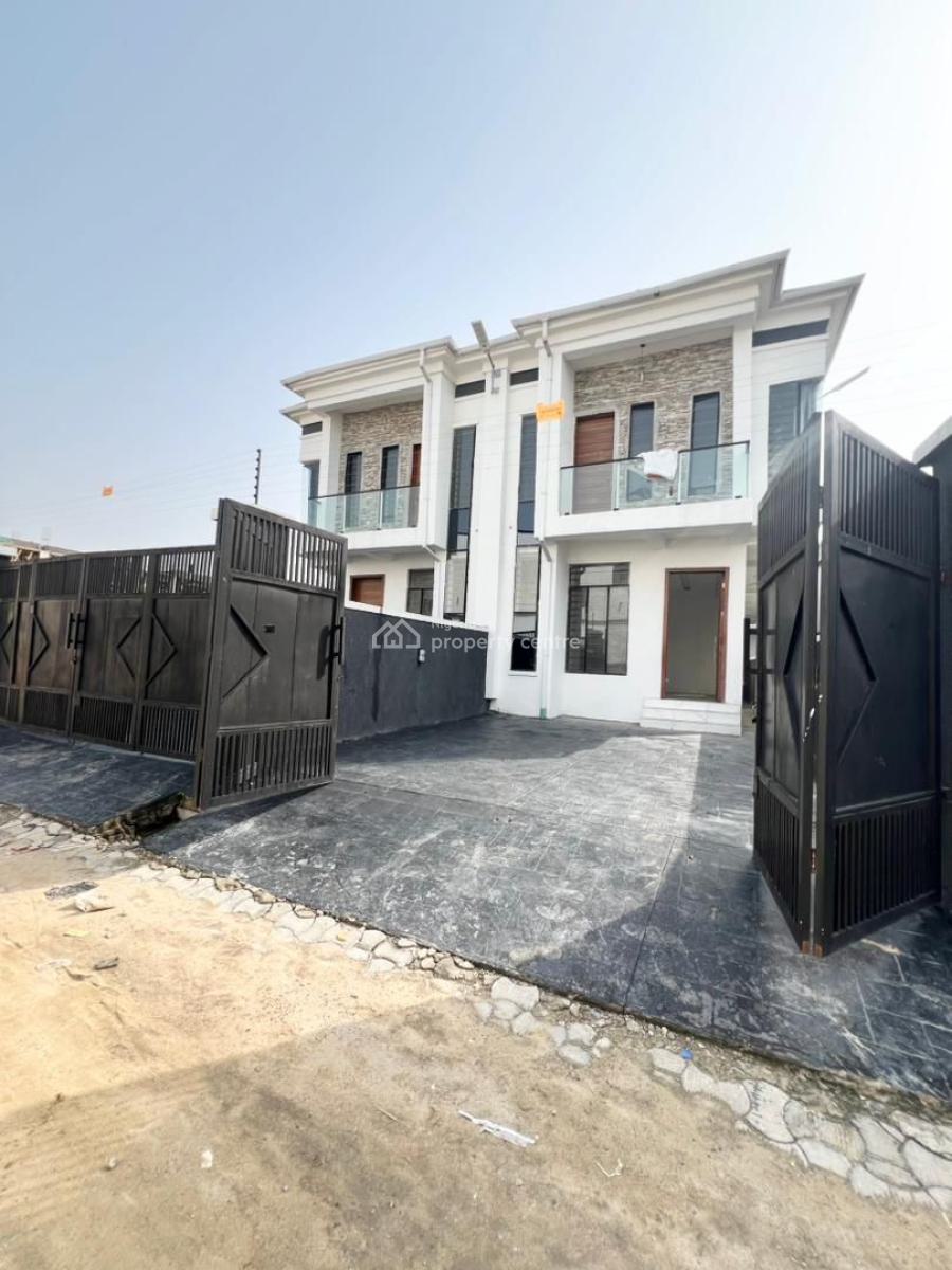 Quintessential 4 Bedroom Duplex with Bq, Ikota, Lekki, Lagos, Semi-detached Duplex for Sale