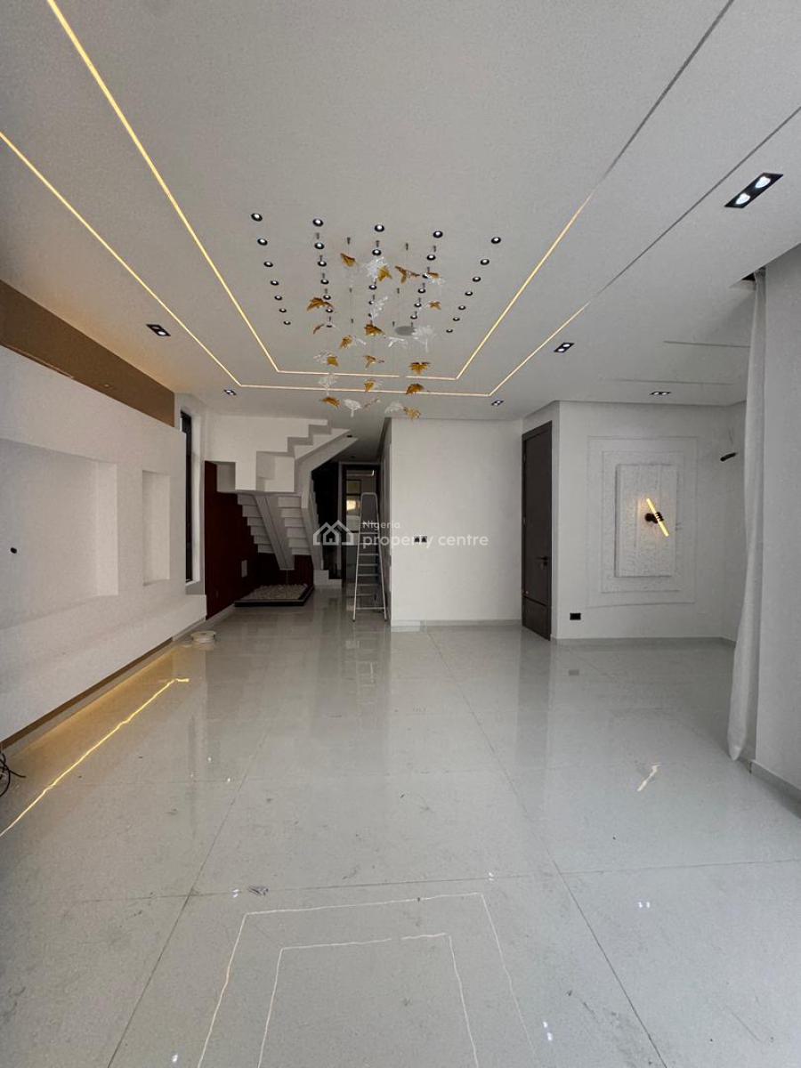 Pristine 5 Bedroom Detached Duplex with Swimming Pool,bq  Within a Gat, Chevron, Lekki, Lagos, Detached Duplex for Sale