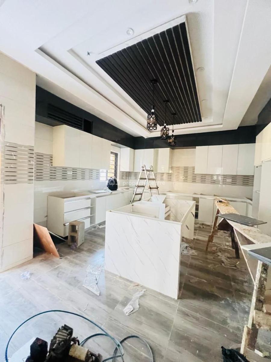 Magnificient 5 Bedroom Fully Detached Duplex Plus Pool,bq & Open Terra, Magnificently Designed Home with Gym, Study, Roof Terrace in an Estate, Gra Phase 1, Magodo, Lagos, Detached Duplex for Sale