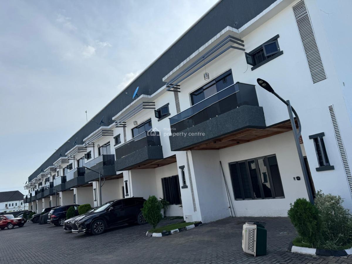 4 Bedroom Terrace, Off Pinnock Estate Osapa London Lekki Lagos, Osapa, Lekki, Lagos, Terraced Duplex for Rent