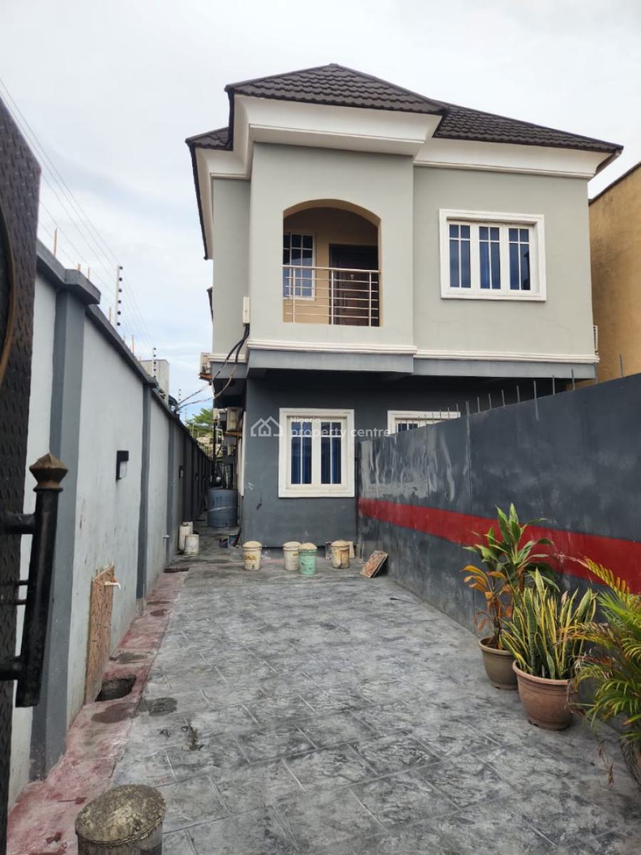 Newly Renovated and Nicely Finished 4brm Duplex, Self Compound with Al, Gbagada Phase 2, Gbagada, Lagos, Semi-detached Duplex for Rent