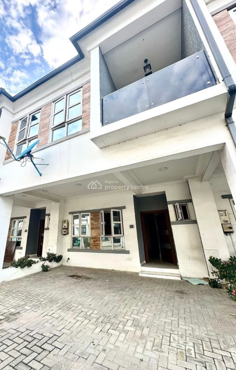 Spacious Fully Service 4bedroom Terrace Duplex with Bq, Orchid By True Apartment, Lekki, Lagos, Terraced Duplex for Rent