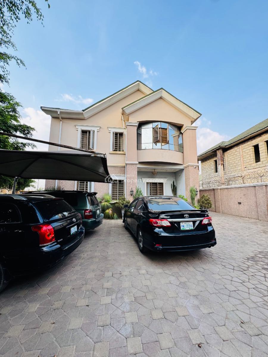 Luxury Built & Solid 5beds Fully Detached Duplex + 3 Rooms Bq, Suncity Estate, Galadimawa, Abuja, Detached Duplex for Sale