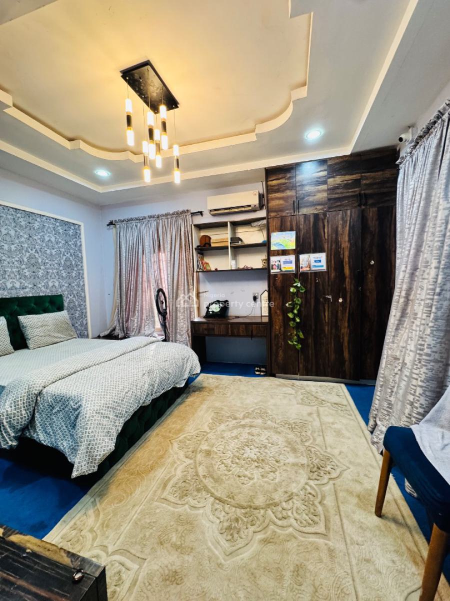 Luxury Built & Solid 5beds Fully Detached Duplex + 3 Rooms Bq, Suncity Estate, Galadimawa, Abuja, Detached Duplex for Sale