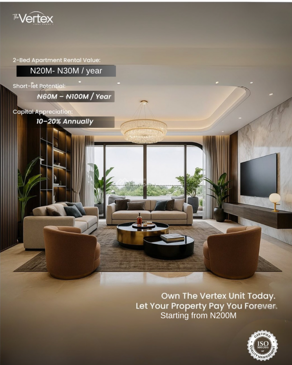 The Vertex Luxury 2 Bedroom Apartment Suitable for Airbnb Apartment, Lekki Phase 1 Lagos, Lekki Phase 1, Lekki, Lagos, Flat / Apartment for Sale