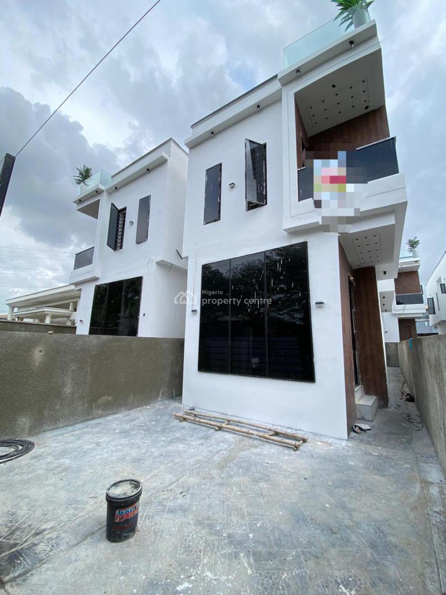 Beautifully Built 4 Bedroom Detached Duplex in a Serene Area, Igbo Efon, Lekki, Lagos, Detached Duplex for Sale