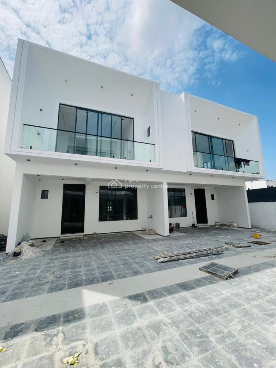 Aesthetically Built 4bedroom Terrace Duplex, Mobile Road Ikota, Lekki, Lagos, Terraced Duplex for Rent