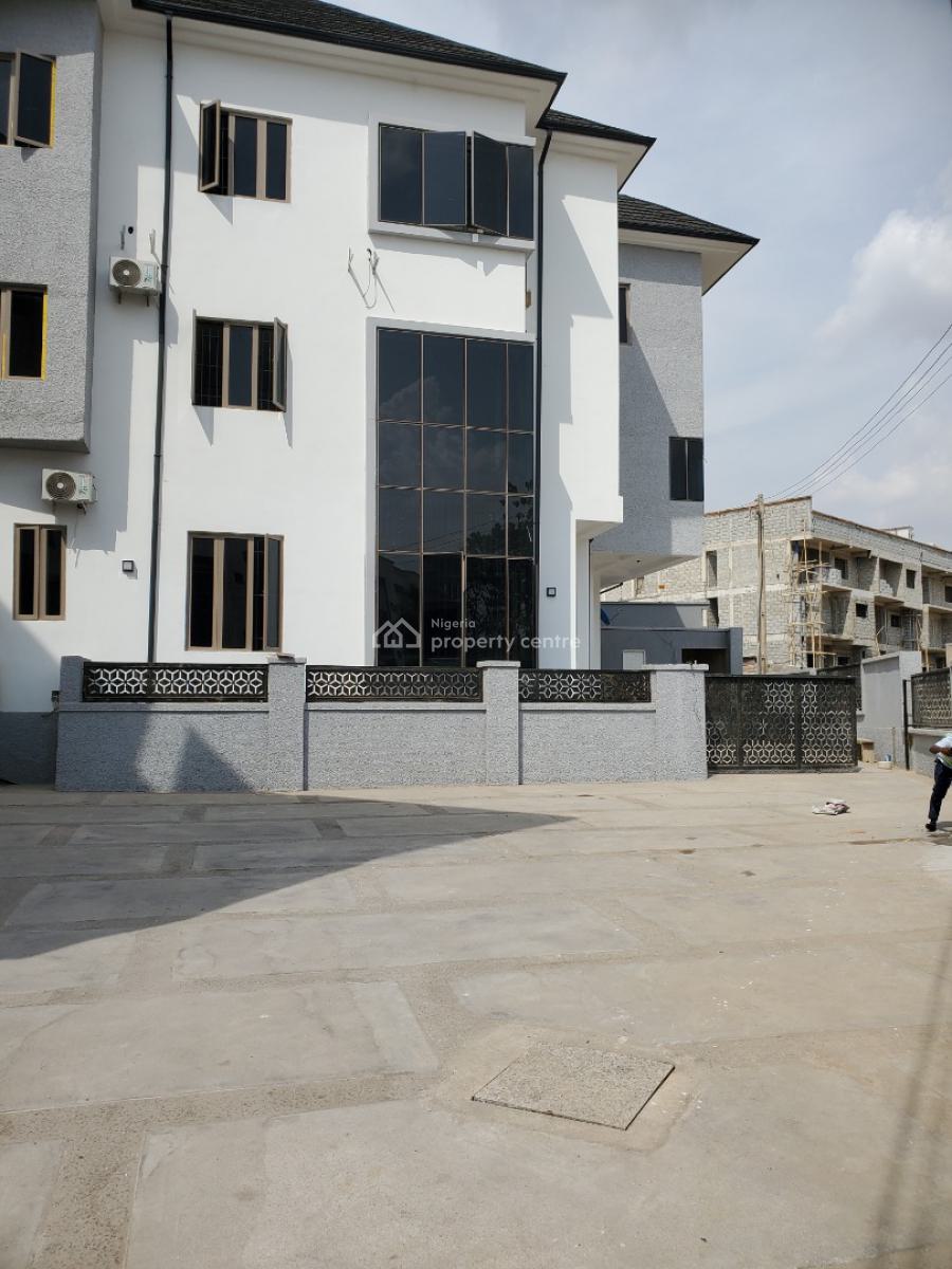 Newly Built 4-bedroom Terrace Duplex with Bq, Guzape District, Abuja, House for Sale