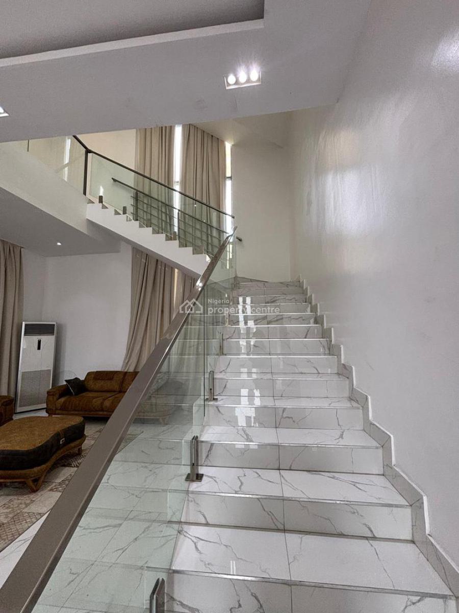 New Furnished 5 Bedroom Detached Duplex and Bq, Pinnock Beach, Osapa, Lekki, Lagos, Detached Duplex for Sale