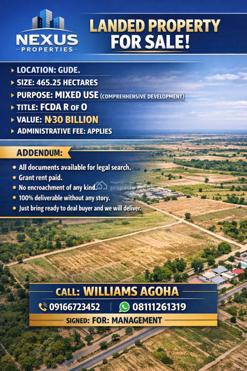 Premium Property Listing, Gudu, Gudu, Abuja, Mixed-use Land for Sale