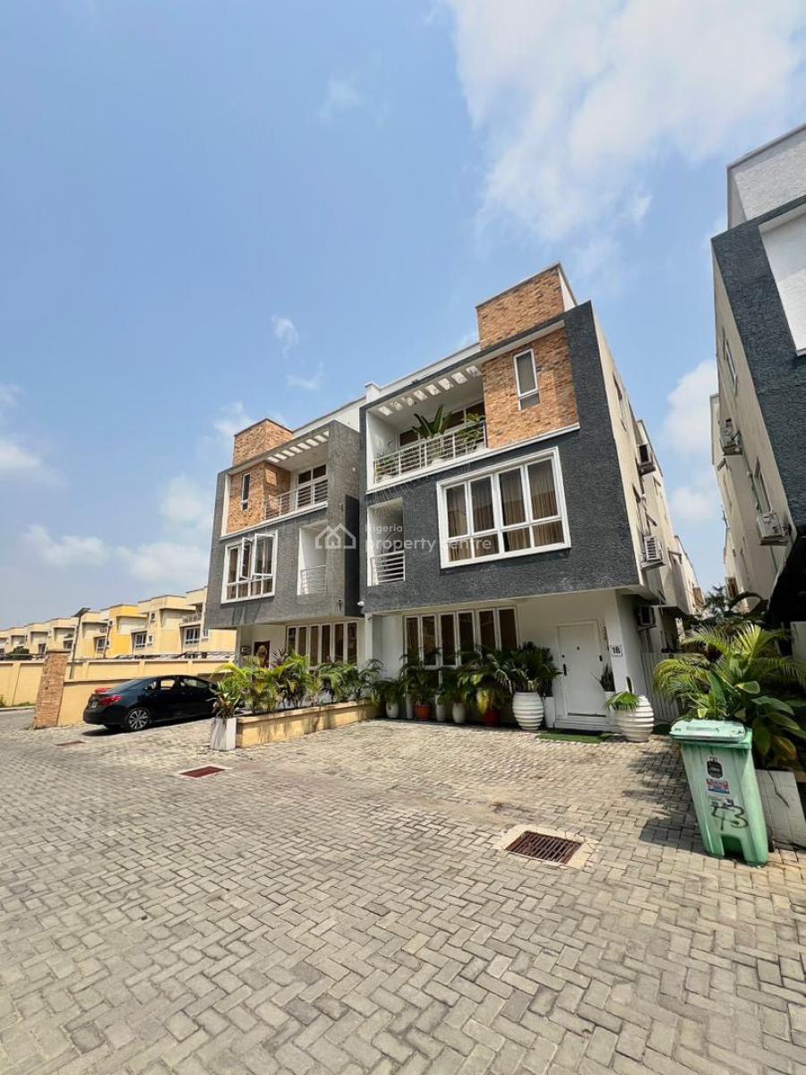 6 Bedroom Semi Detached Duplex, Osapa, Lekki, Lagos, Semi-detached Duplex for Rent