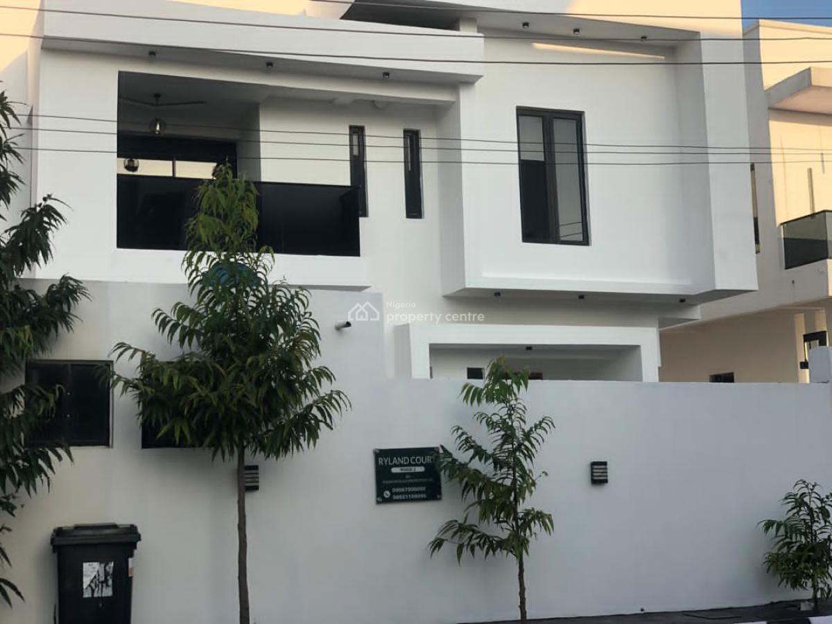 4 Bedroom Semi-detached Duplex with Bq, Peninsula Garden Estate, Sangotedo, Ajah, Lagos, Semi-detached Duplex for Rent