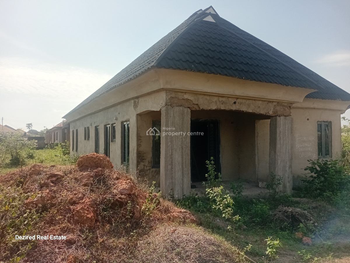 Uncompleted 3 Bedroom Bungalow, Aduramigba Area, Osogbo, Osun, Detached Bungalow for Sale