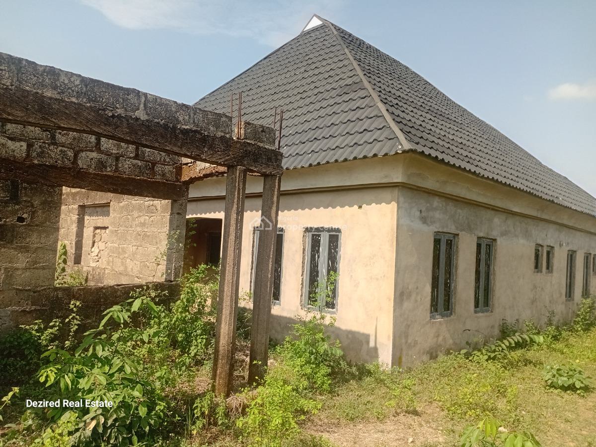 Uncompleted 3 Bedroom Bungalow, Aduramigba Area, Osogbo, Osun, Detached Bungalow for Sale