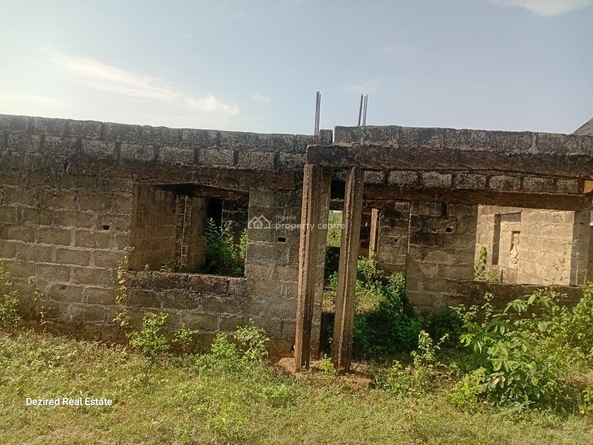 Uncompleted 3 Bedroom Bungalow, Aduramigba Area, Osogbo, Osun, Detached Bungalow for Sale
