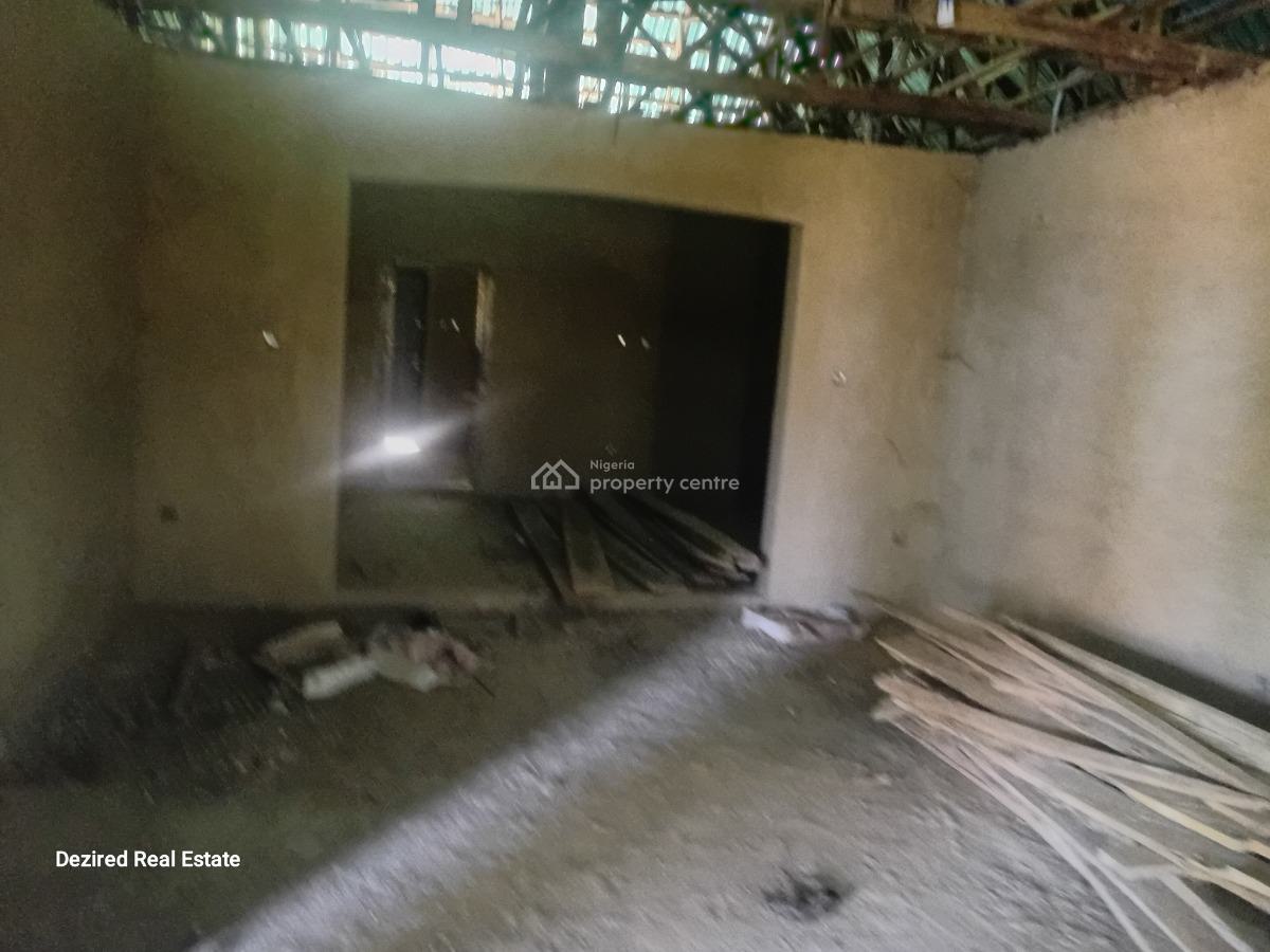 Uncompleted 3 Bedroom Bungalow, Aduramigba Area, Osogbo, Osun, Detached Bungalow for Sale